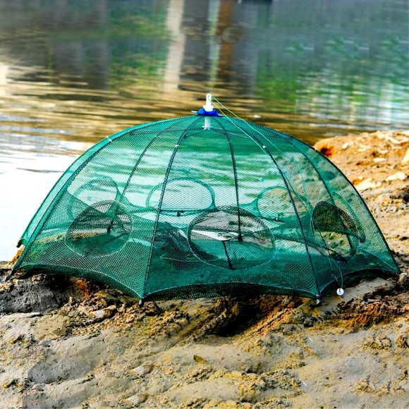 Source Unknown Other - Outdoor Water Fishing Fish Cast Net (6 Holes)